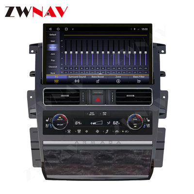 پخش کننده چندرسانه ای ناوبری GPS خودرو Nissan Patrol Armada Y62 Auto Stereo Auto