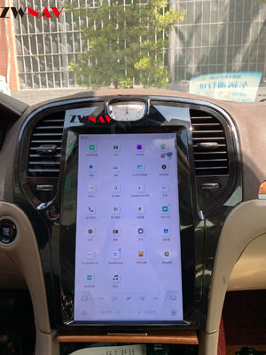 صفحه نمایش لمسی عمودی ناوبری GPS خودرو 13.3 اینچی برای کرایسلر 300C