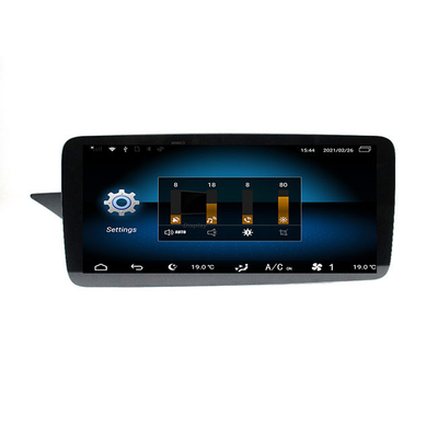 12.3 اینچ هد یونیت مرسدس بنز Single Din Android 10.0 45V Car GPS Radio