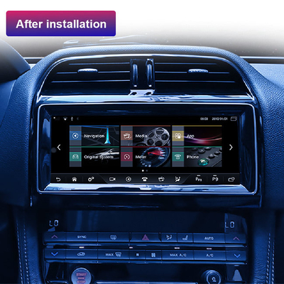 BT Screen Jaguar Xf Carplay Stereo Fascia Android 10 128G 10.2 اینچ