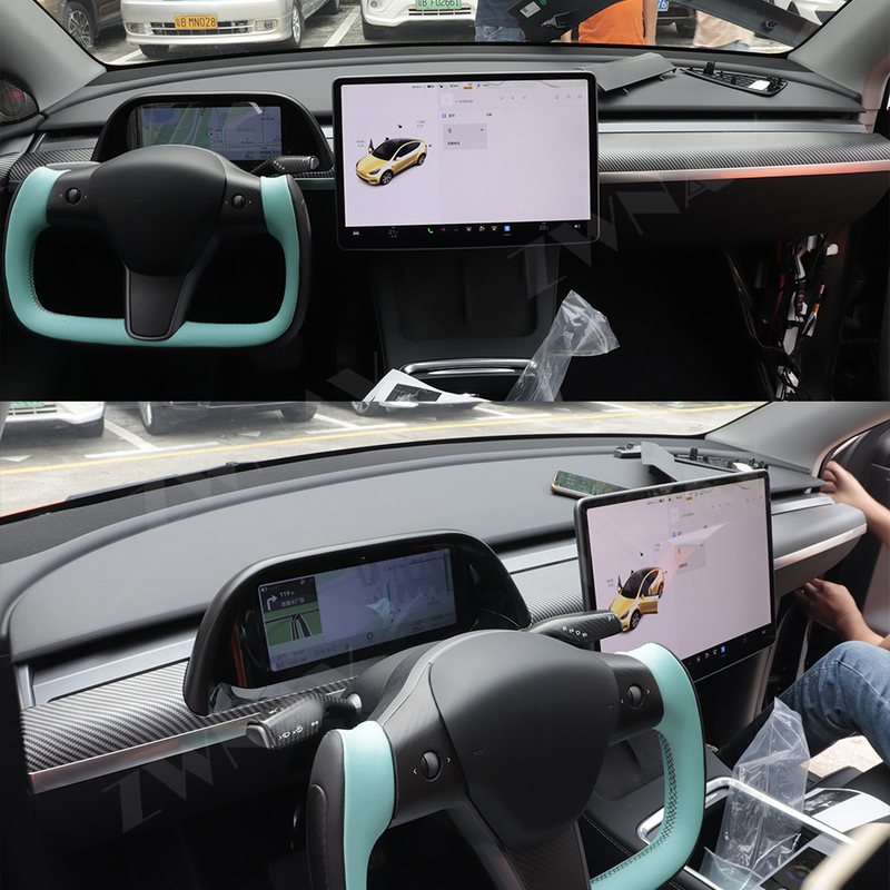 صفحه نمایش خوشه ای دیجیتال برای داشبورد LCD خودرو تسلا مدل 3 اینتل مدل Y AMD