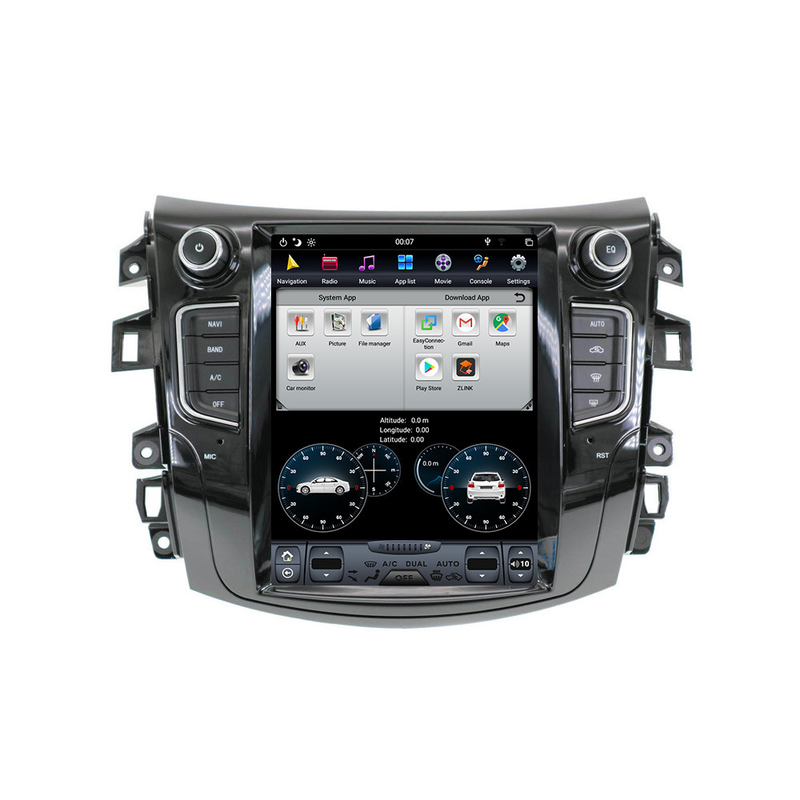 هد یونیت 10.4 اینچی Nissan Navara Np300 Android Single Din Car Stereo با بلوتوث