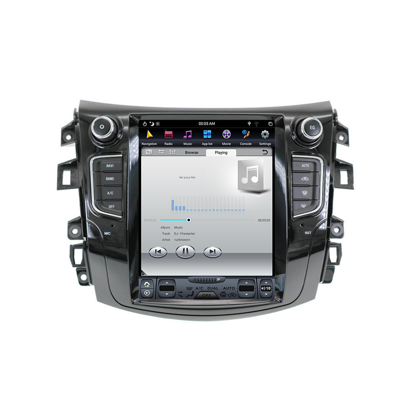 هد یونیت 10.4 اینچی Nissan Navara Np300 Android Single Din Car Stereo با بلوتوث