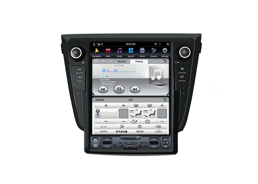 12.1 اینچ 128G Nissan X Trail Android Radio PX6 Car Android Media Player