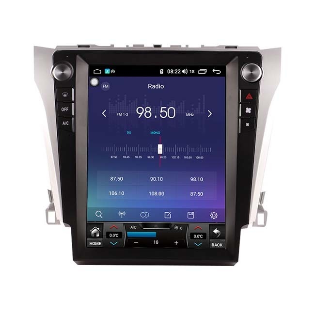 GPS خودرو تویوتا کمری Sat Nav 9.7 اینچی IPS Touch Screen Android 11