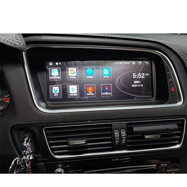 64 گیگابایت Audi A3 Sat Nav System نمایشگر Android Auto صفحه نمایش 8.8 اینچی