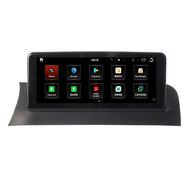 X3 X4 BMW Head Unit Android Recorder Navigation 128GB 10.25 Inch