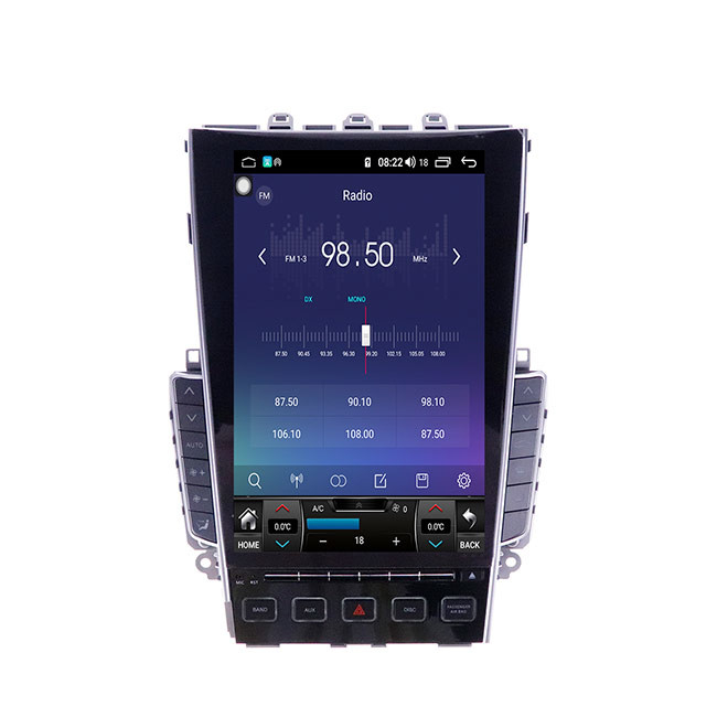 صفحه نمایش لمسی 12.1 اینچی A50L Infiniti Wireless Carplay Single Din Android Auto با ظرفیت 64 گیگابایت