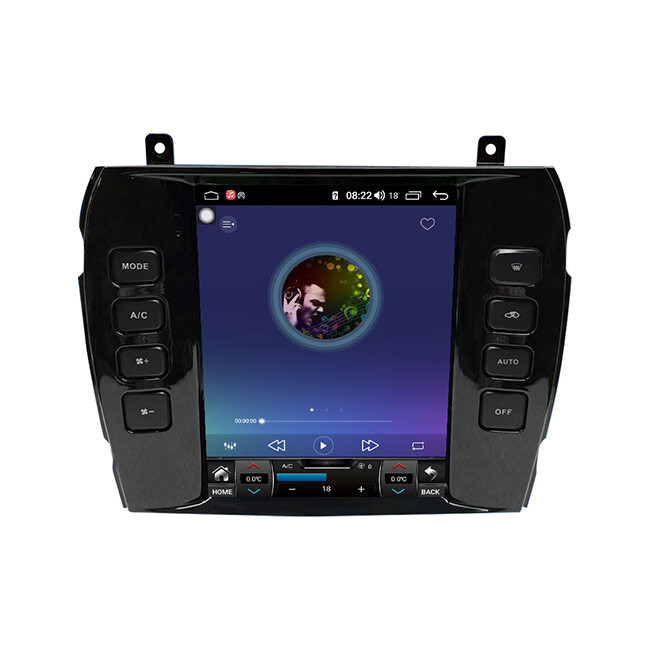 6G 128GB Android 11.0 Fascia Car Radio Fascia برای جگوار XJ350