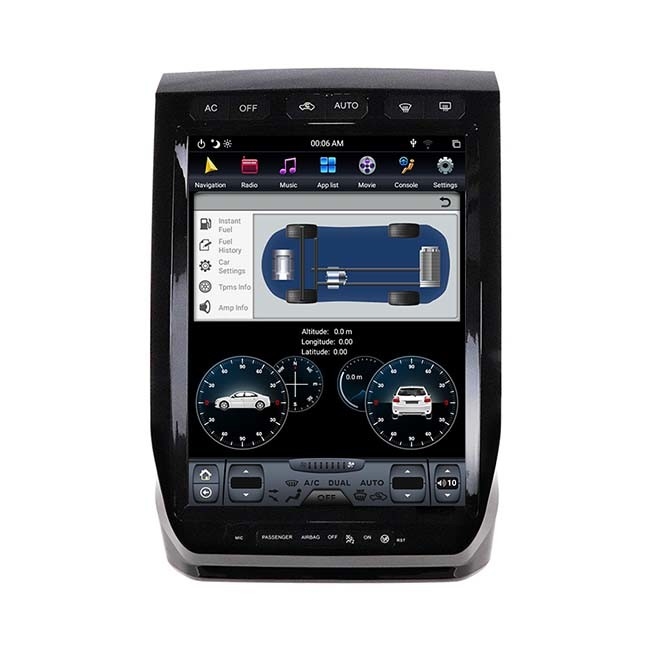 13 اینچ 2015 فورد F150 هد یونیت PX6 Auto Multimedia Player Android 9