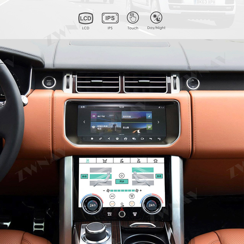 صفحه نمایش زمینی ماشین رادیو فاسیا واحد 10 اینچی برای Land Rover Range Rover Executive 13-17