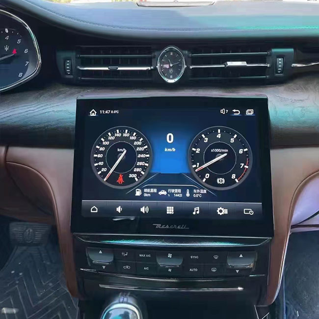 پخش کننده رادیو ماشین 10.36 اینچی پخش کننده چند رسانه ای اندروید 10 برای Maserati Quattroporte 2013-2021